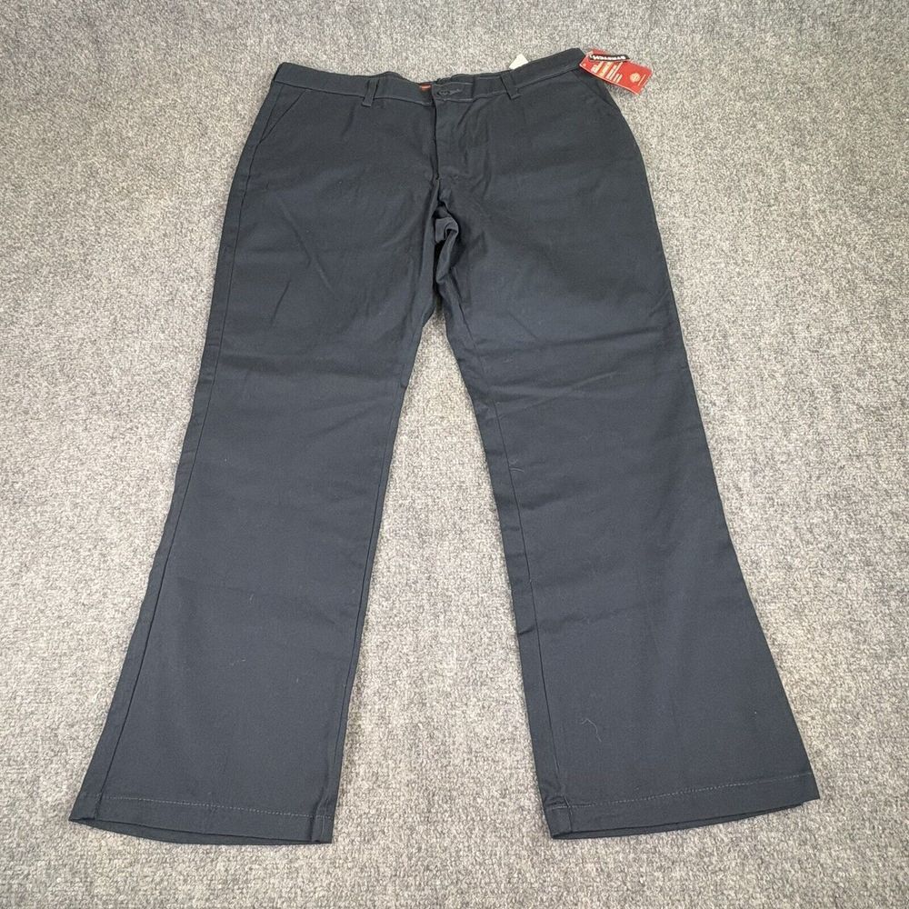 Dickies Pants Girls 20.5‎ Blue 38x28.5 Classic School Uniform Chino Preppy NWT